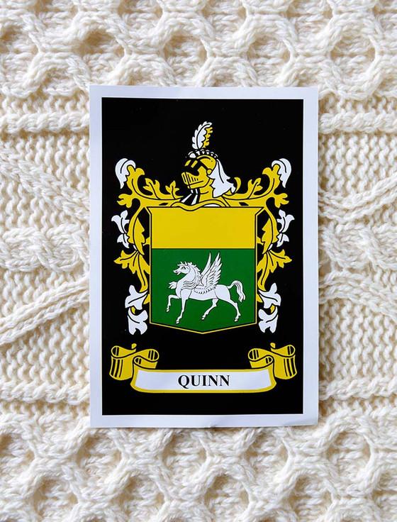 Aran Cashmere Quinn Clan Aran Throw
