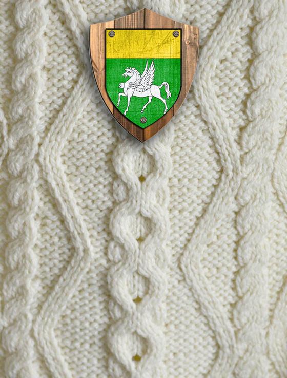 Aran Cashmere Quinn Clan Aran Throw
