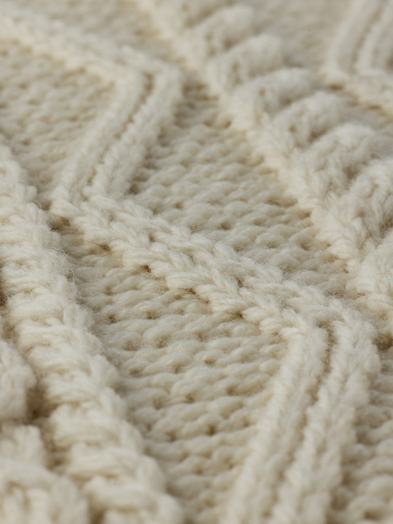 Aran Cashmere Quinn Clan Sweater