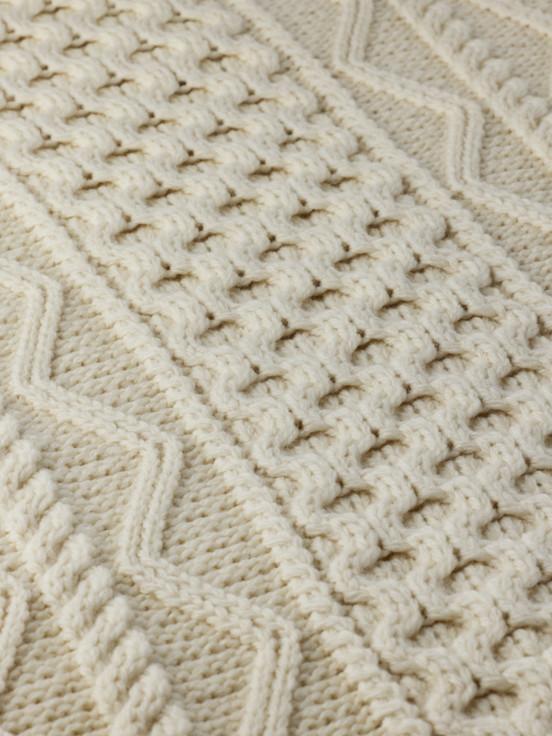 Aran Cashmere Quinn Clan Sweater