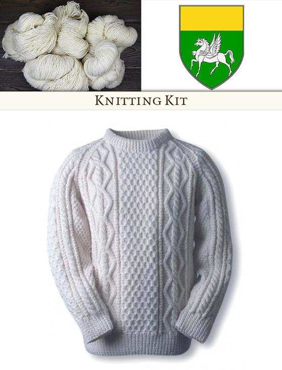 aran cashmere Quinn Knitting Kit