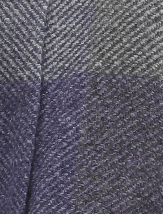 Aran Cashmere Rachel Button Up Cape - Multi-Indigo