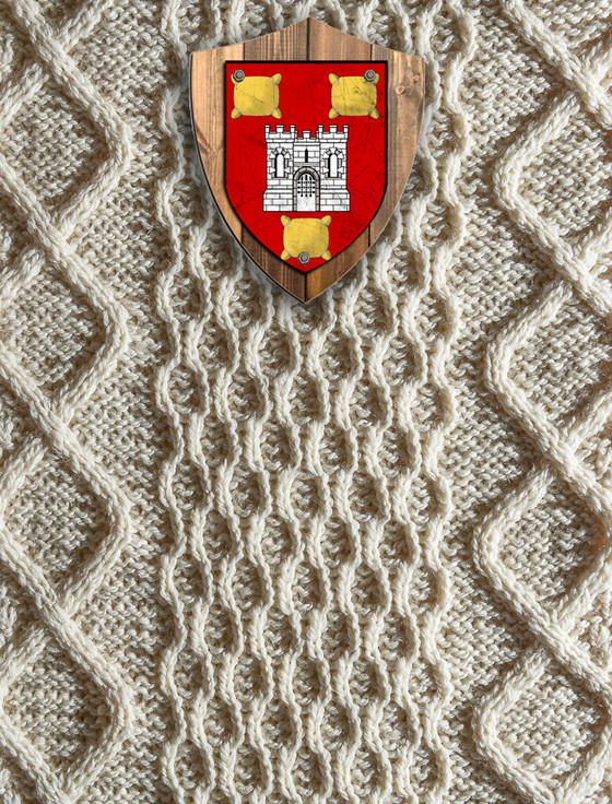 aran cashmere Redmond Clan Aran Throw