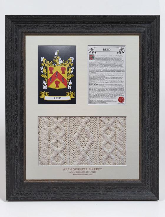 aran cashmere Reed Clan Aran & History Display