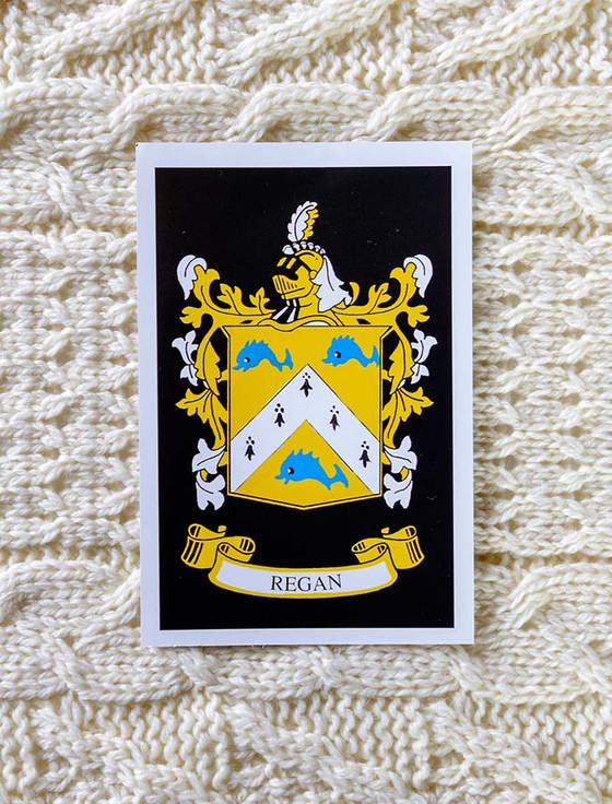 Aran Cashmere Regan Clan Aran Throw