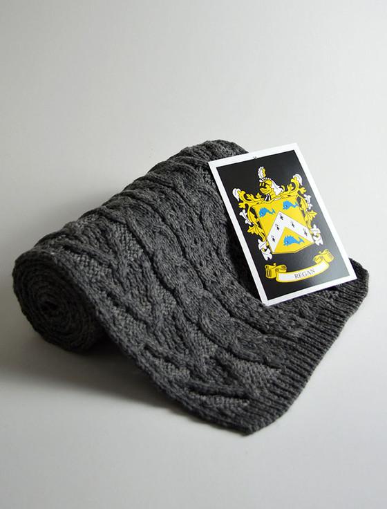 Aran Cashmere Regan Clan Scarf
