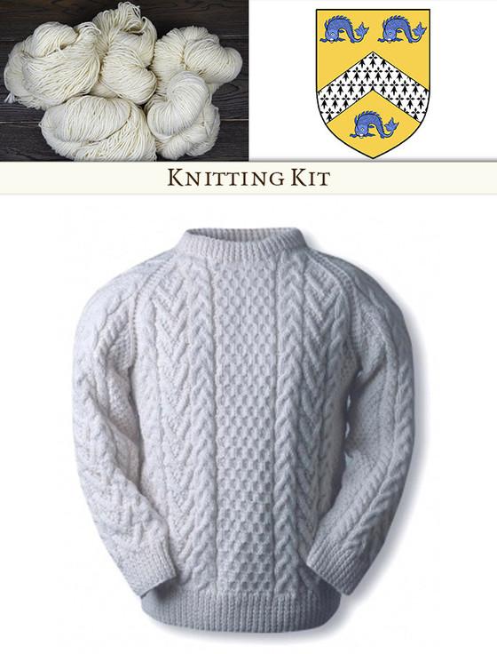 aran cashmere Regan Knitting Kit