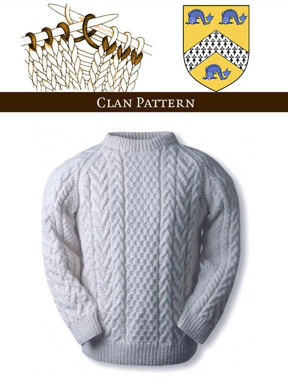 aran cashmere Regan Knitting Pattern