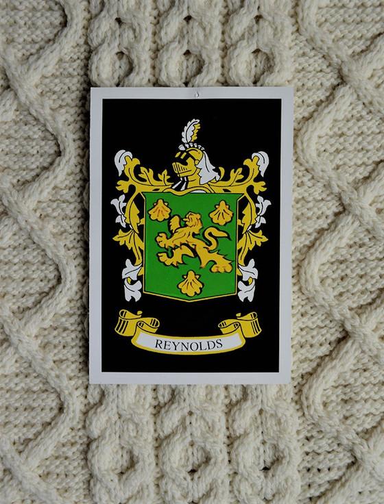 Aran Cashmere Reynolds Clan Scarf