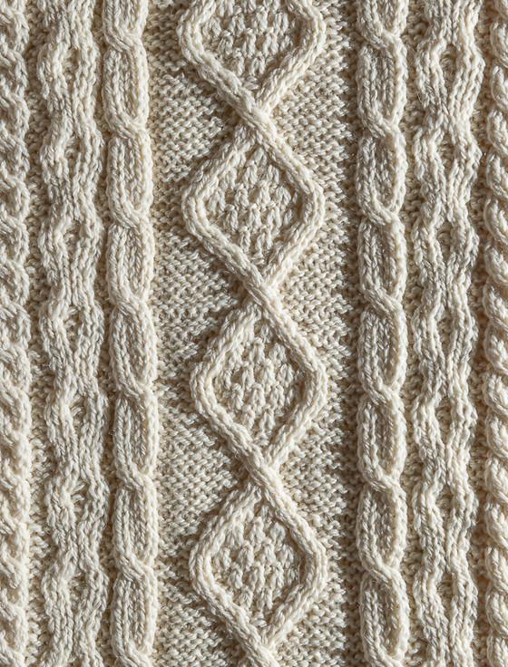 Aran Cashmere Roberts Clan Scarf