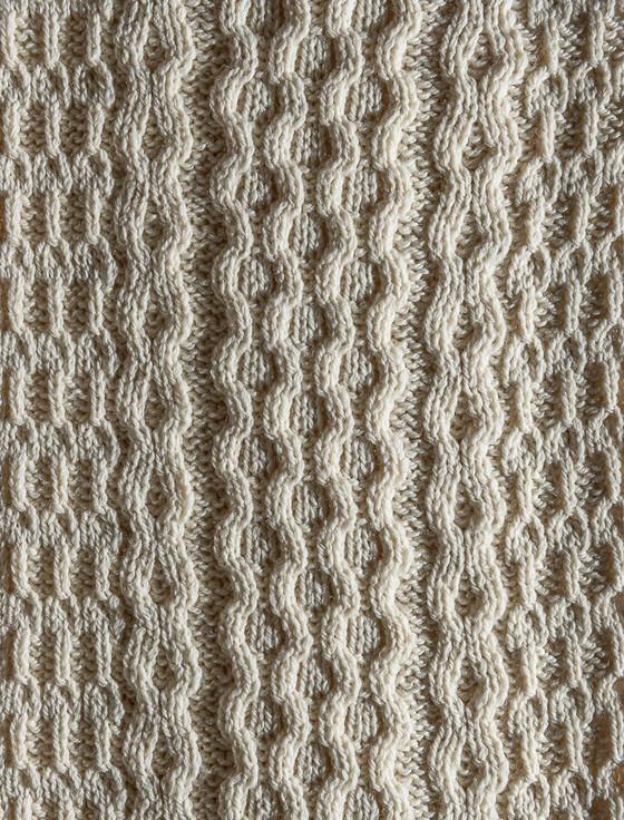 Aran Cashmere Robinson Clan Scarf