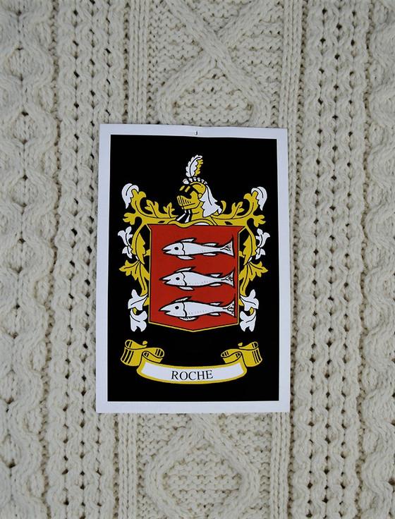 Aran Cashmere Roche Clan Scarf