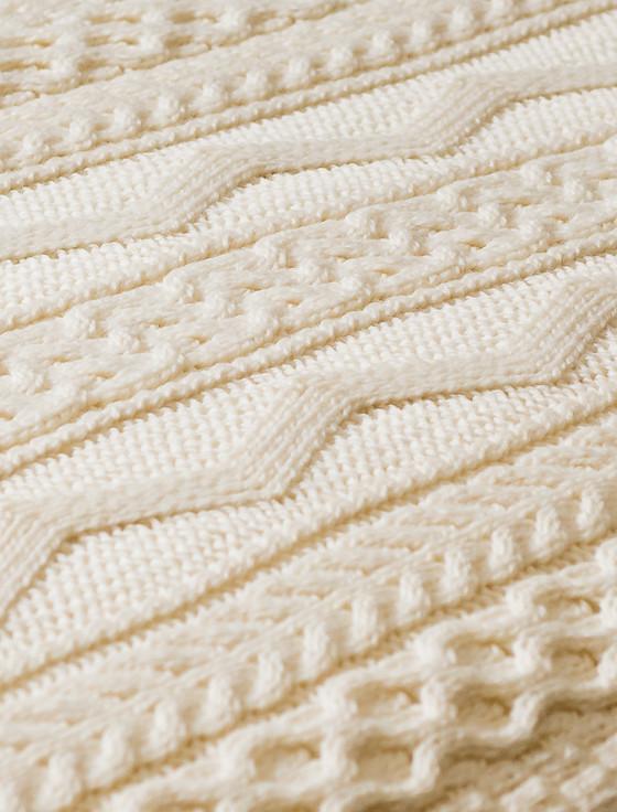 Aran Cashmere Ryan Clan Aran Bed Runner