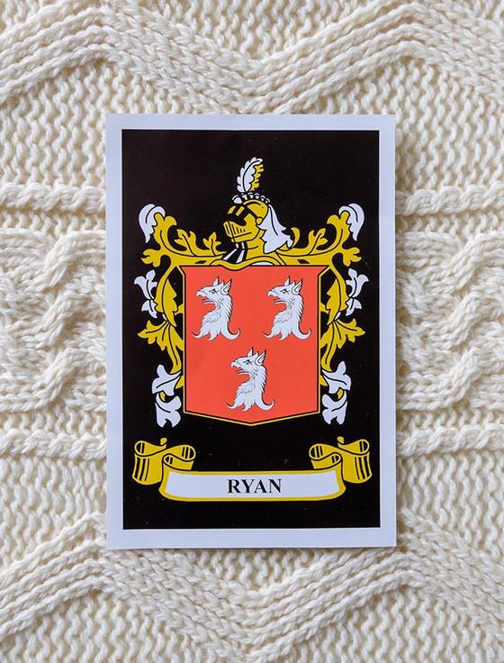 Aran Cashmere Ryan Clan Aran Throw
