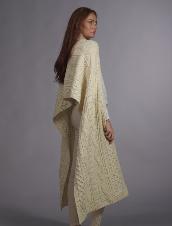 Aran Cashmere Ryan Clan Aran Wrap