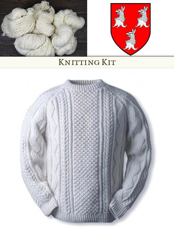 aran cashmere Ryan Knitting Kit