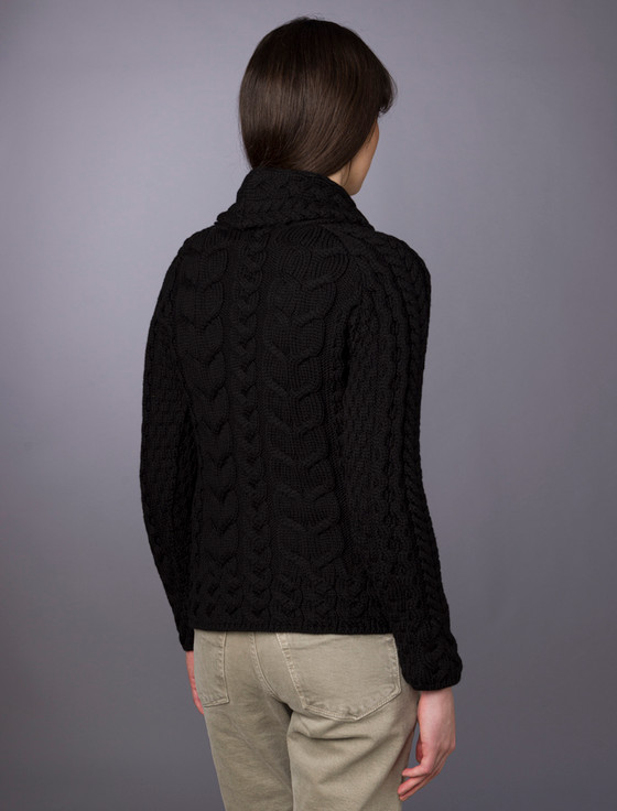 Aran Cashmere Super Soft Cowl Neck Aran