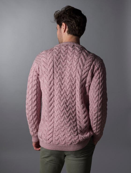 Aran Cashmere S‎uper Soft Aran Crew Neck Sweater‎‎‎‎‎‎‎‎‎‎‎