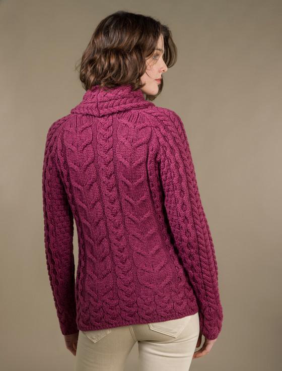 Aran Cashmere S‎uper Soft C‎owl Nec‎k Aran‎
