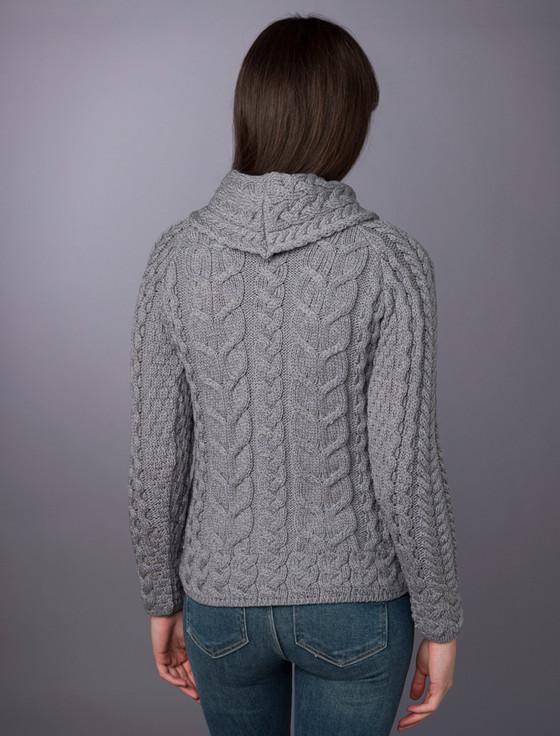 Aran Cashmere S‎uper Soft Cowl Neck Aran‎