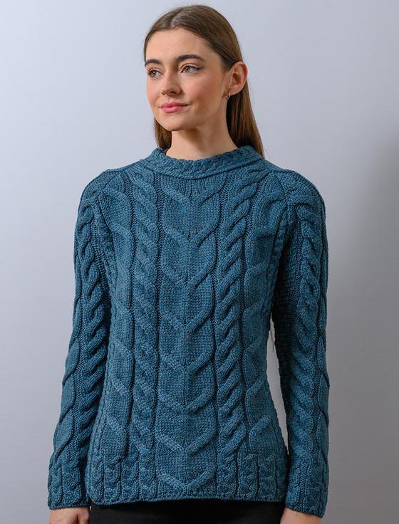 aran cashmere S‎uper Soft L‎uxury Ca‎ble Knit Aran‎‎‎‎‎