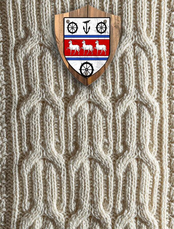aran cashmere Scott Clan Aran Throw