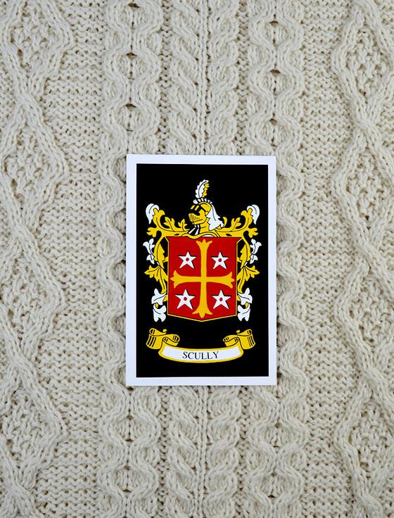 Aran Cashmere Scully Clan Aran Throw