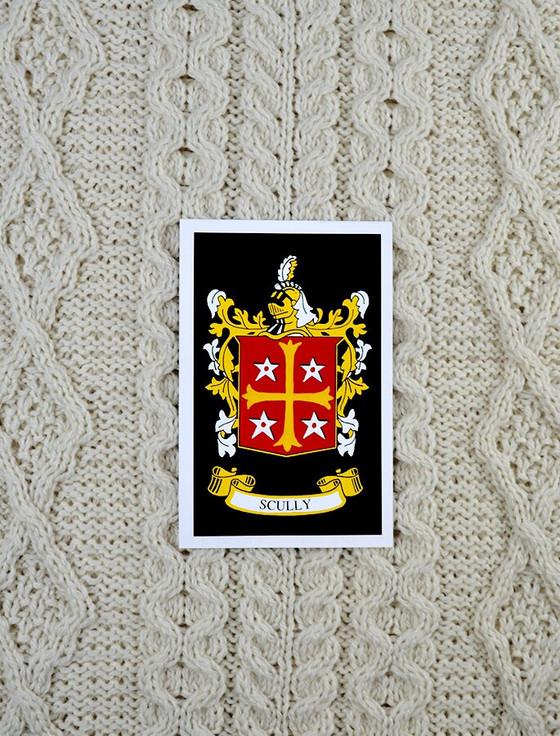 Aran Cashmere Scully Clan Scarf