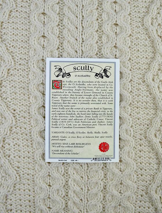 Aran Cashmere Scully Clan Scarf