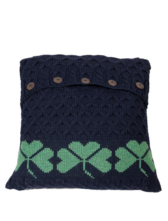 Aran Cashmere Shamrock Cushion Cover