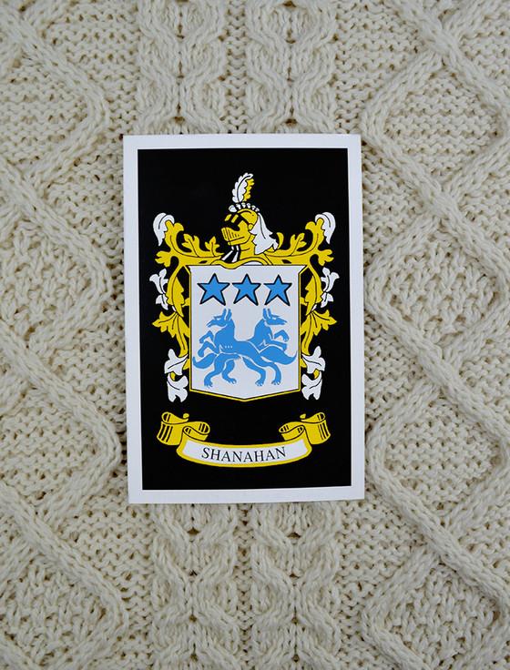 Aran Cashmere Shanahan Clan Aran Throw
