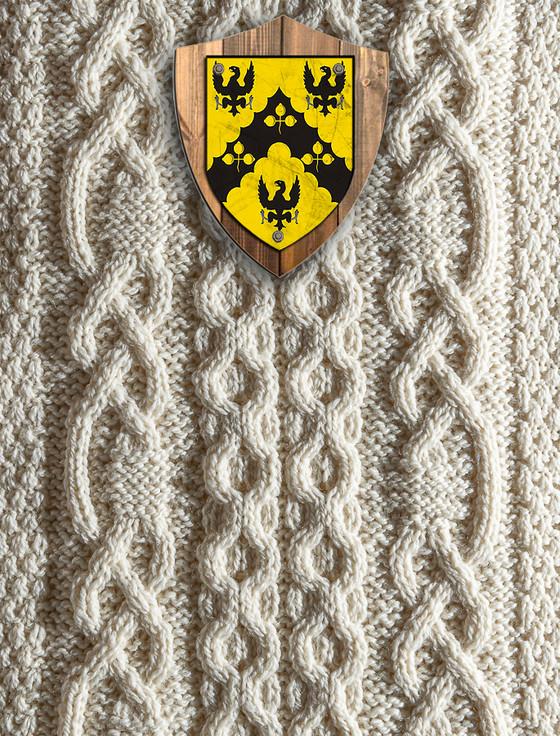 aran cashmere Shaw Clan Aran Throw