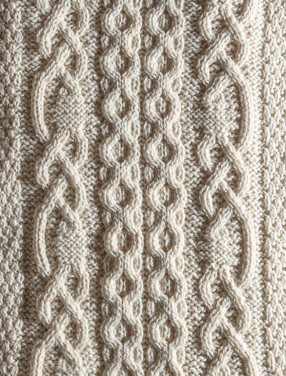 Aran Cashmere Shaw Clan Scarf