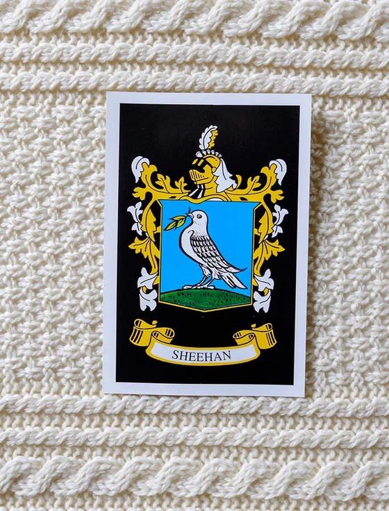 Aran Cashmere Sheehan Clan Aran Bed Runner