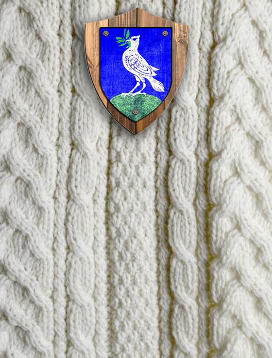 Aran Cashmere Sheehan Clan Aran Throw