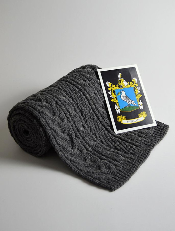 Aran Cashmere Sheehan Clan Scarf
