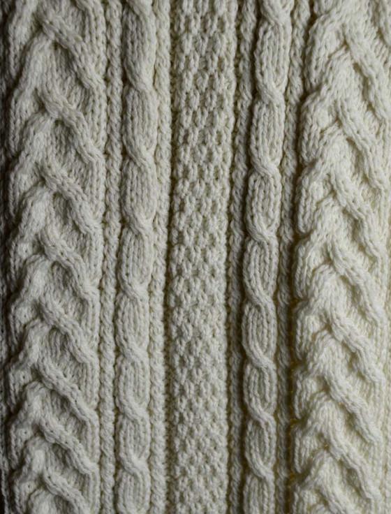 Aran Cashmere Sheehan Clan Scarf