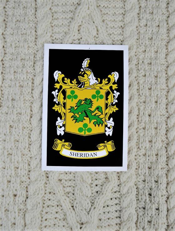 Aran Cashmere Sheridan Clan Scarf