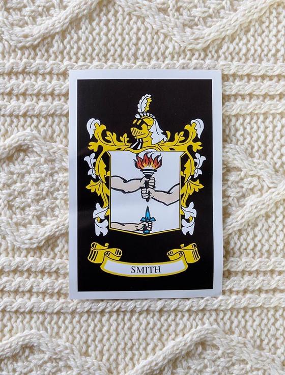 Aran Cashmere Smith Clan Aran Bed Runner