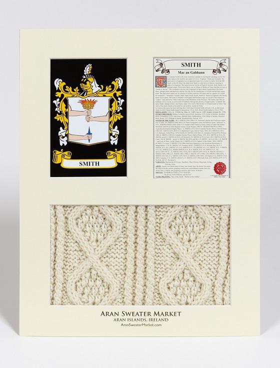 Aran Cashmere Smith Clan Aran & History Display
