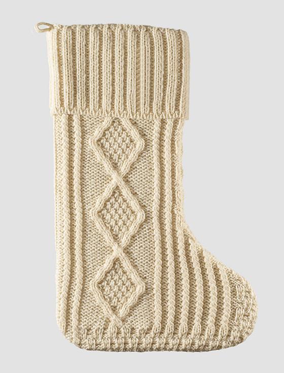 aran cashmere Smith Clan Christmas Stocking