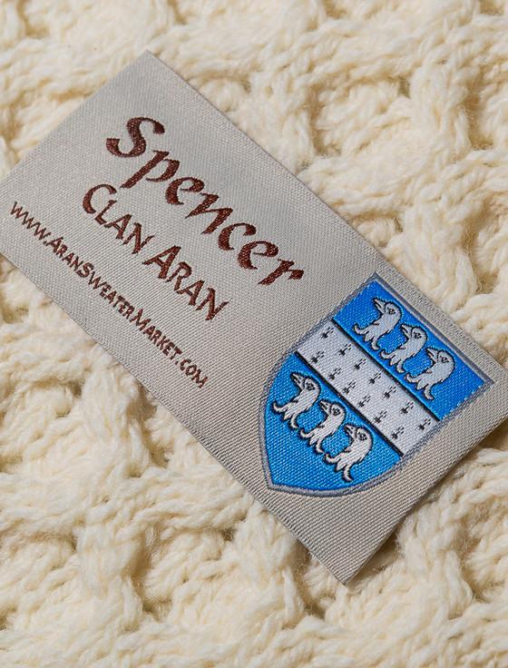 Aran Cashmere Spencer Clan Aran Poncho