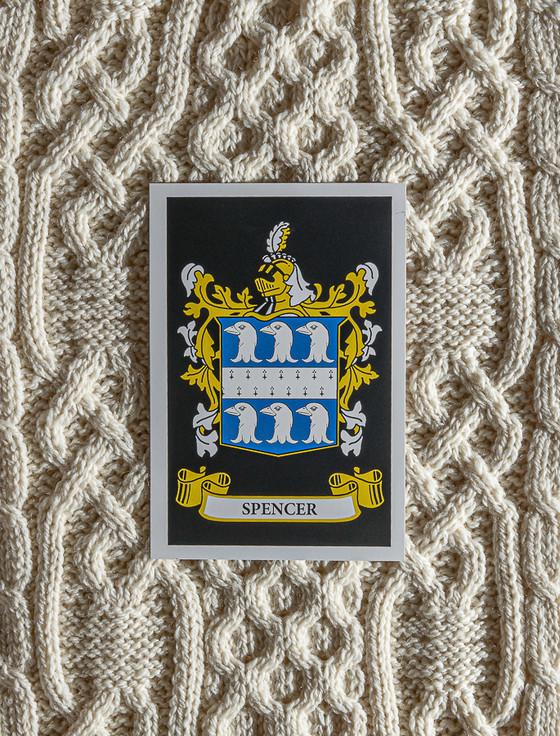 Aran Cashmere Spencer Clan Aran Throw