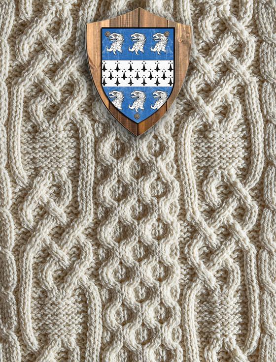 aran cashmere Spencer Clan Aran Throw