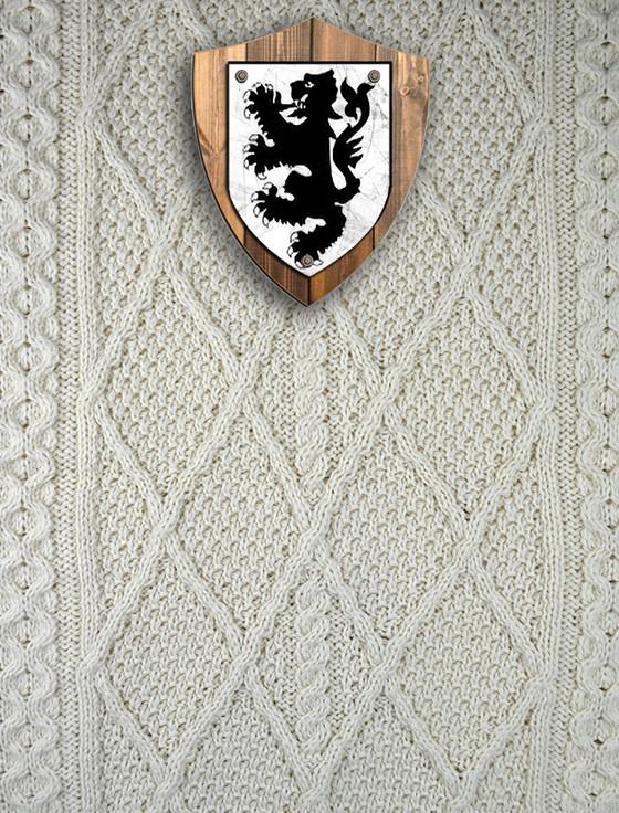 Aran Cashmere Stapleton Clan Aran Throw