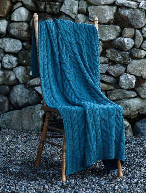 Aran Cashmere Super Soft Aran Throw