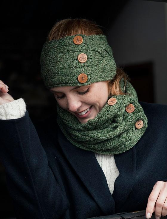 Aran Cashmere ‎Super Soft Cable Stit‎ch Headband