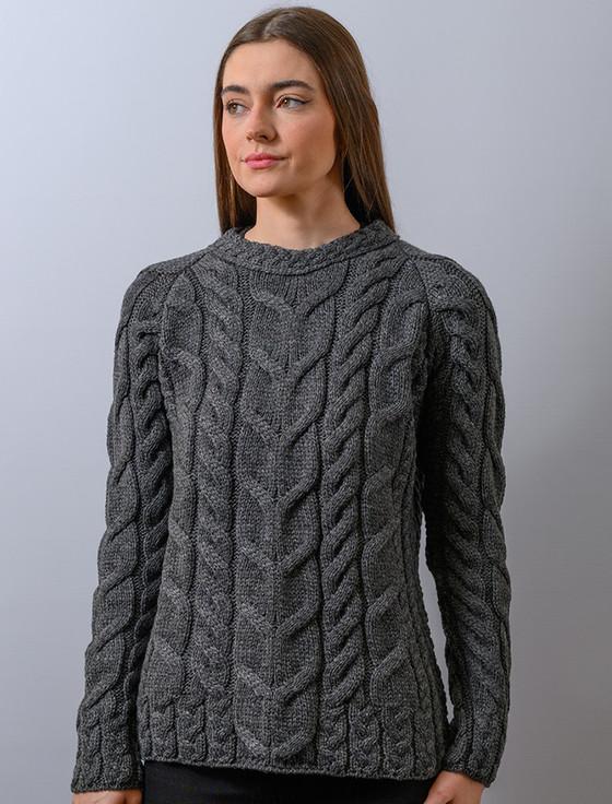 aran cashmere Super Soft Luxury Cable Knit Aran