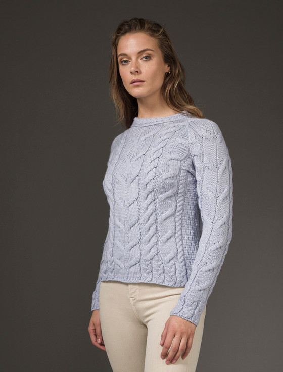 Aran Cashmere Super Soft Luxury Cable Knit Aran
