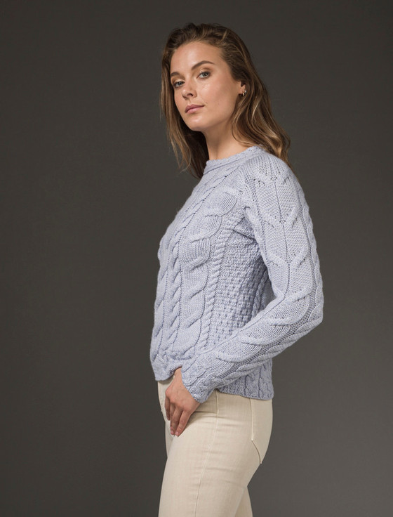 Aran Cashmere Super Soft Luxury Cable Knit Aran